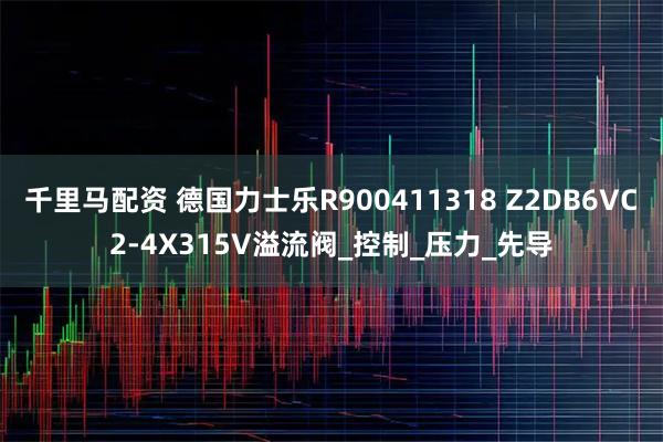 千里马配资 德国力士乐R900411318 Z2DB6VC2-4X315V溢流阀_控制_压力_先导